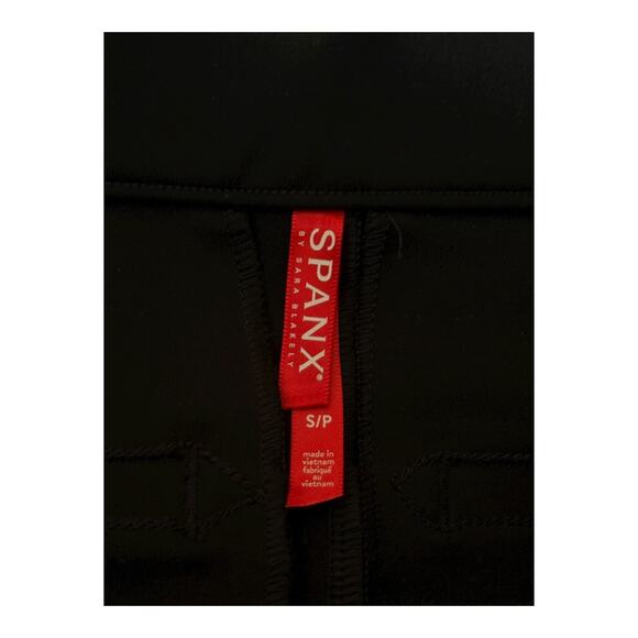Spanx backseam ponte ankle skinny pants black size Small S - Picture 5 of 7